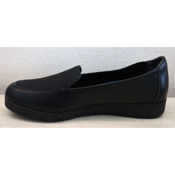 Dr. Scholl's Women's Sz 10M Black Snake Webster Work Slip-On Loafers - Picture 7 of 9